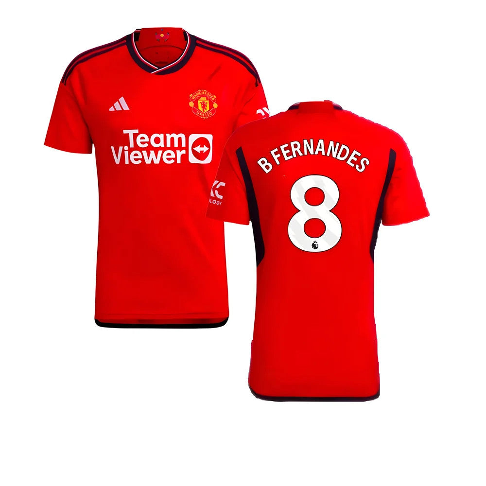 2023-2024 Man Utd Home Shirt (B Fernandes 8)_4