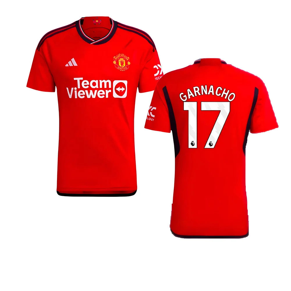 2023-2024 Man Utd Home Shirt (Garnacho 17)_4