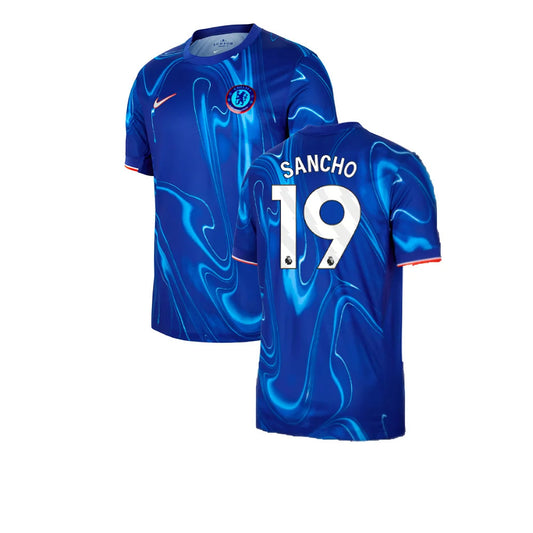 2024-2025 Chelsea Home Shirt (Sancho 19)_5