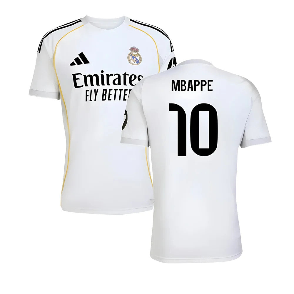 2025-2026 Real Madrid Home Shirt (Mbappe 10)_5