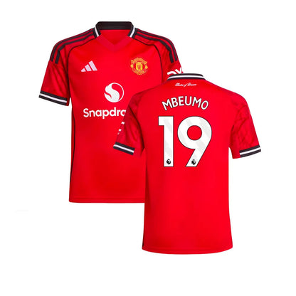 2025-2026 Man Utd Home Shirt (Kids) (Mbeumo 19)_4