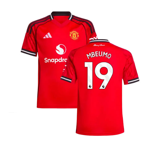 2025-2026 Man Utd Home Shirt (Kids) (Mbeumo 19)_4