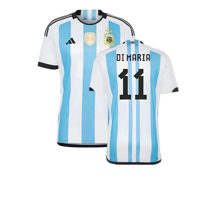 Argentina 2022 World Cup Winners Home Shirt (DI MARIA 11)_0