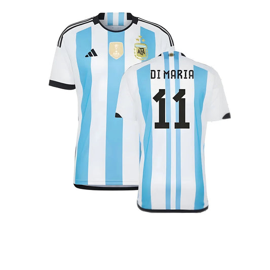 Argentina 2022 World Cup Winners Home Shirt (DI MARIA 11)_0