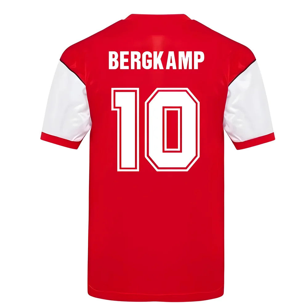 Score Draw Arsenal 1982 Home Shirt (BERGKAMP 10)_0