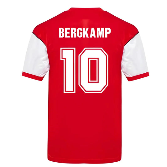 Score Draw Arsenal 1982 Home Shirt (BERGKAMP 10)_0