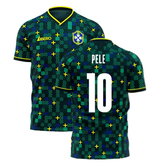  Brazil 2025-2026 Third Concept Football Kit (Libero) (PELE 10)_4