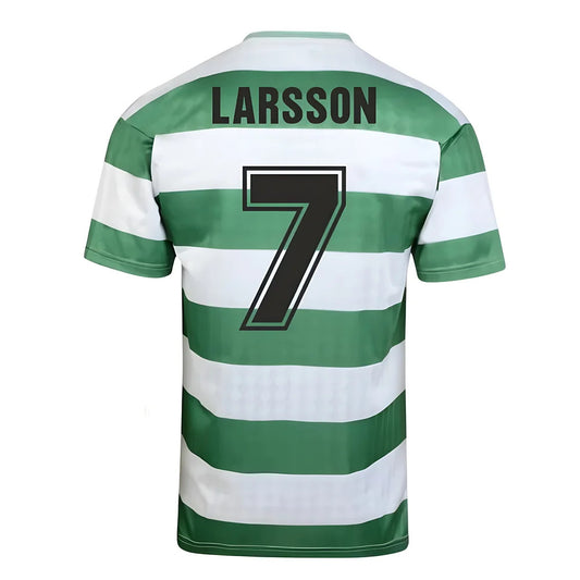 Celtic 1988 Centenary Retro Football Shirt (LARSSON 7)_0