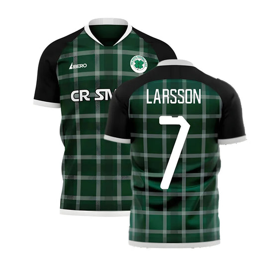 Glasgow Greens 2025-2026 Away Concept Shirt (Libero) (LARSSON 7)_0