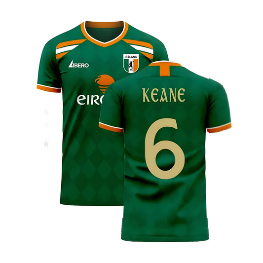 Ireland 2025-2026 Classic Concept Football Kit (Libero) (KEANE 6)_0