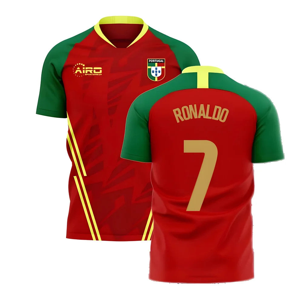 Portugal 2025-2026 Home Concept Football Kit (Airo) (RONALDO 7)_0