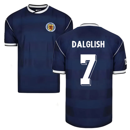 Score Draw Scotland 1986 Retro Football Shirt (Dalglish 7)_0