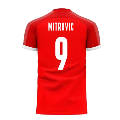 Serbia 2025-2026 Home Concept Football Kit (Libero) (MITROVIC 9)_0