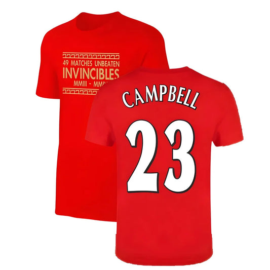 The Invincibles 49 Unbeaten T-Shirt (Red) (CAMPBELL 23)_0