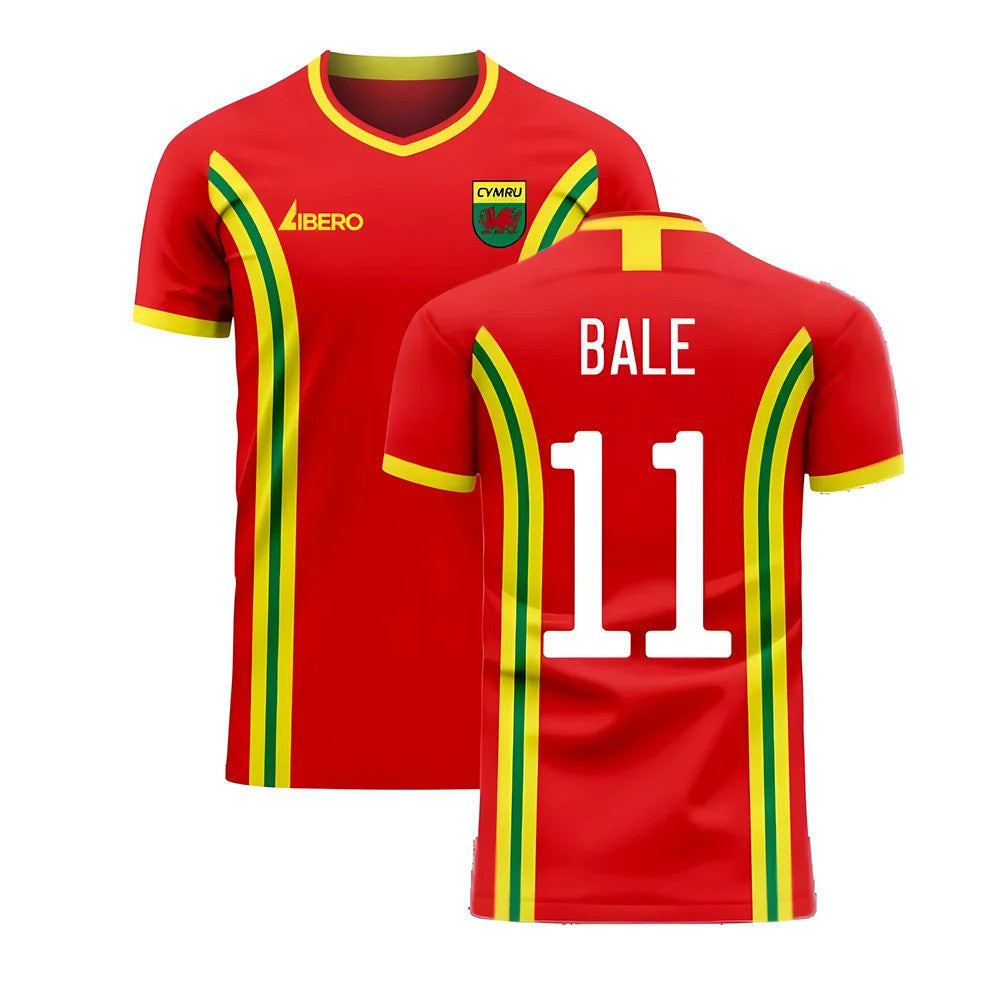 Wales 2025-2026 Home Concept Football Kit (Libero) (BALE 11)_0