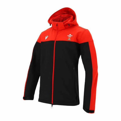 2020-2021 Wales Weighted Softshell Full Zip Jacket (Black)_1