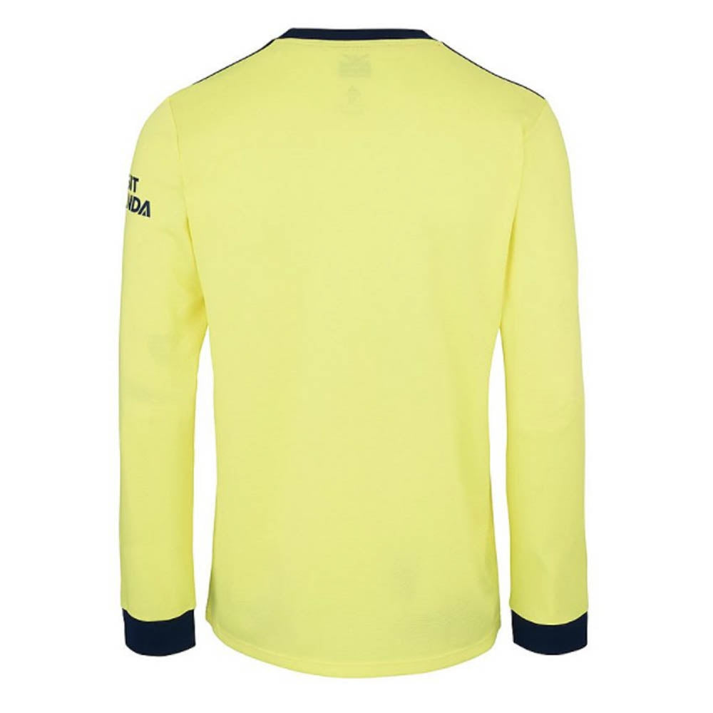 Arsenal 2021-2022 Long Sleeve Away Shirt_1