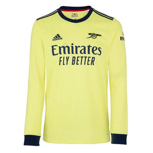 Arsenal 2021-2022 Long Sleeve Away Shirt_1