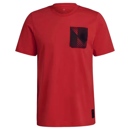 Man Utd 2021-2022 STR Graphic Tee (Red)_0
