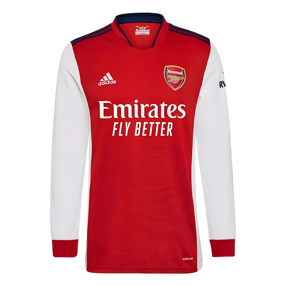 Arsenal 2021-2022 Long Sleeve Home Shirt_0