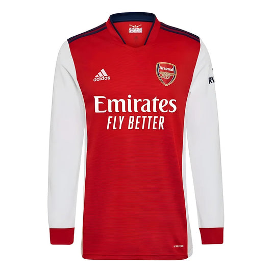 Arsenal 2021-2022 Long Sleeve Home Shirt_0