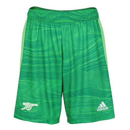 Arsenal 2021-2022 Home Goalkeeper Shorts (Solar Lime)_1