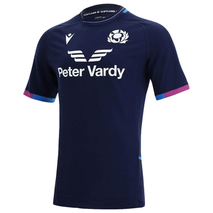 2021-2022 Scotland Home Pro Body Fit Rugby Shirt_1