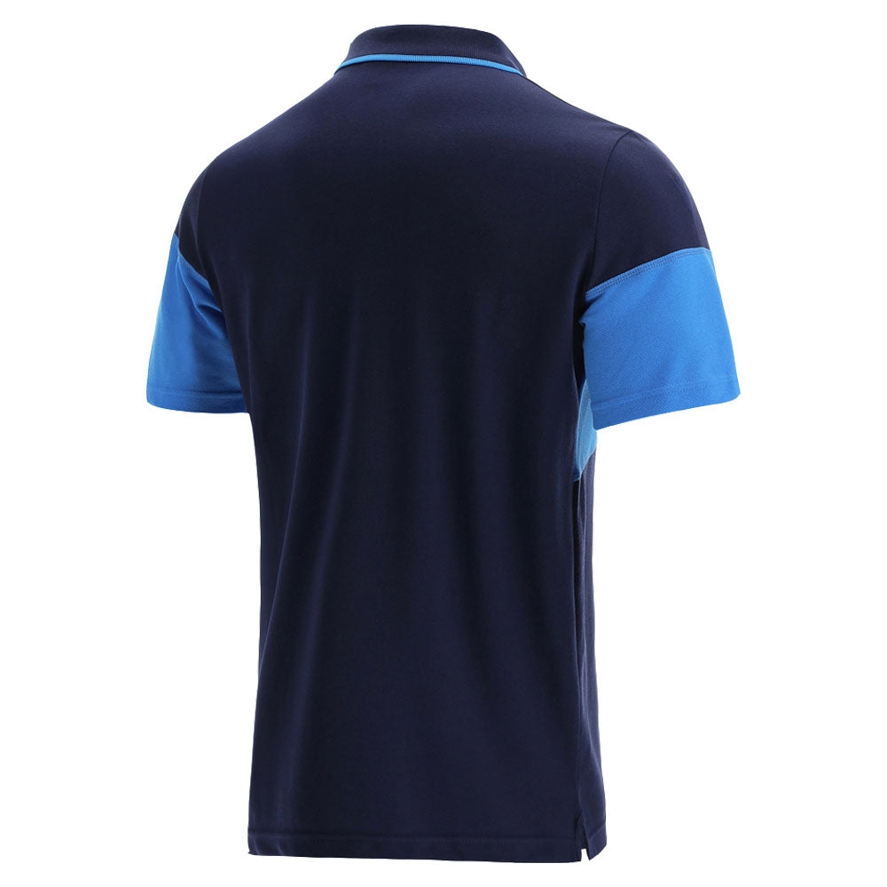 2021-2022 Scotland Leisure Polycotton Polo Shirt (Navy-Blue)_1