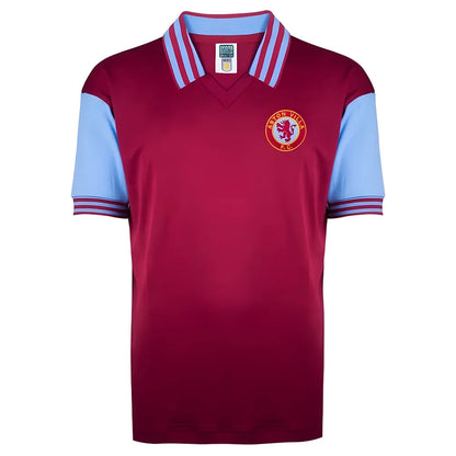 Aston Villa 1980 Retro Football Shirt_0