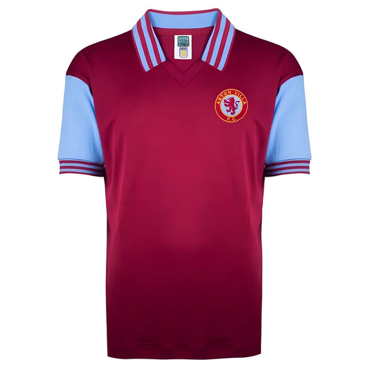 Aston Villa 1980 Retro Football Shirt_0