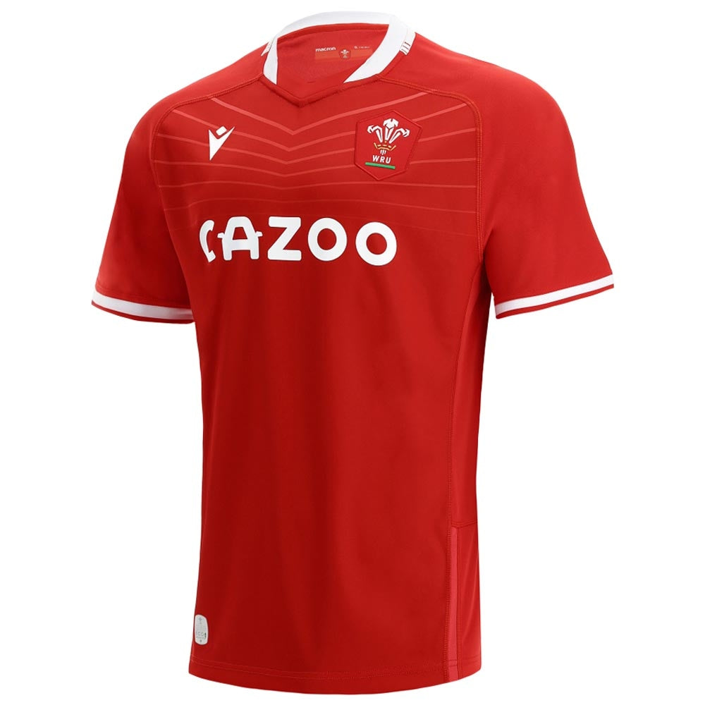2021-2022 Wales Home Poly Rugby Shirt (Kids)_1