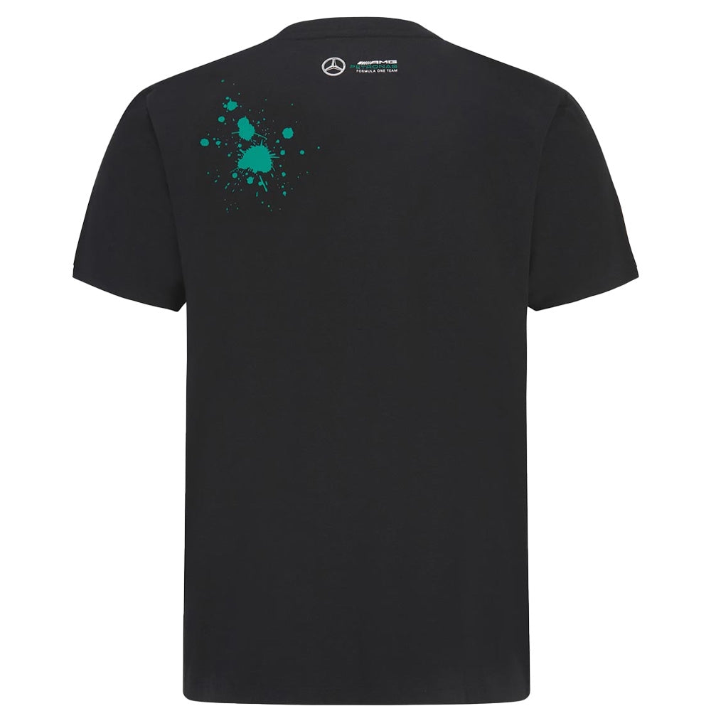 2022 Mercedes George Russell #63 T-Shirt (Black)_1