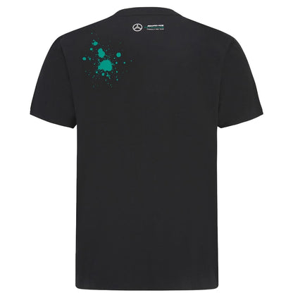 2022 Mercedes George Russell #63 T-Shirt (Black)_1