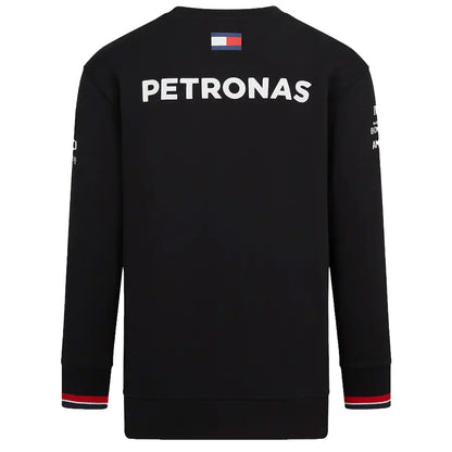 2022 Mercedes Team Crew Sweat (Black)_1