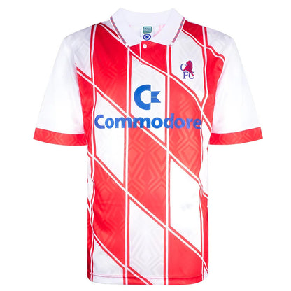 Chelsea 1990 Away Retro Football Shirt_0