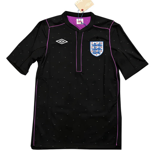 2010-2011 England Goalkeeper Shirt SS (Black)_1