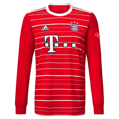 2022-2023 Bayern Munich Long Sleeve Home Shirt_1