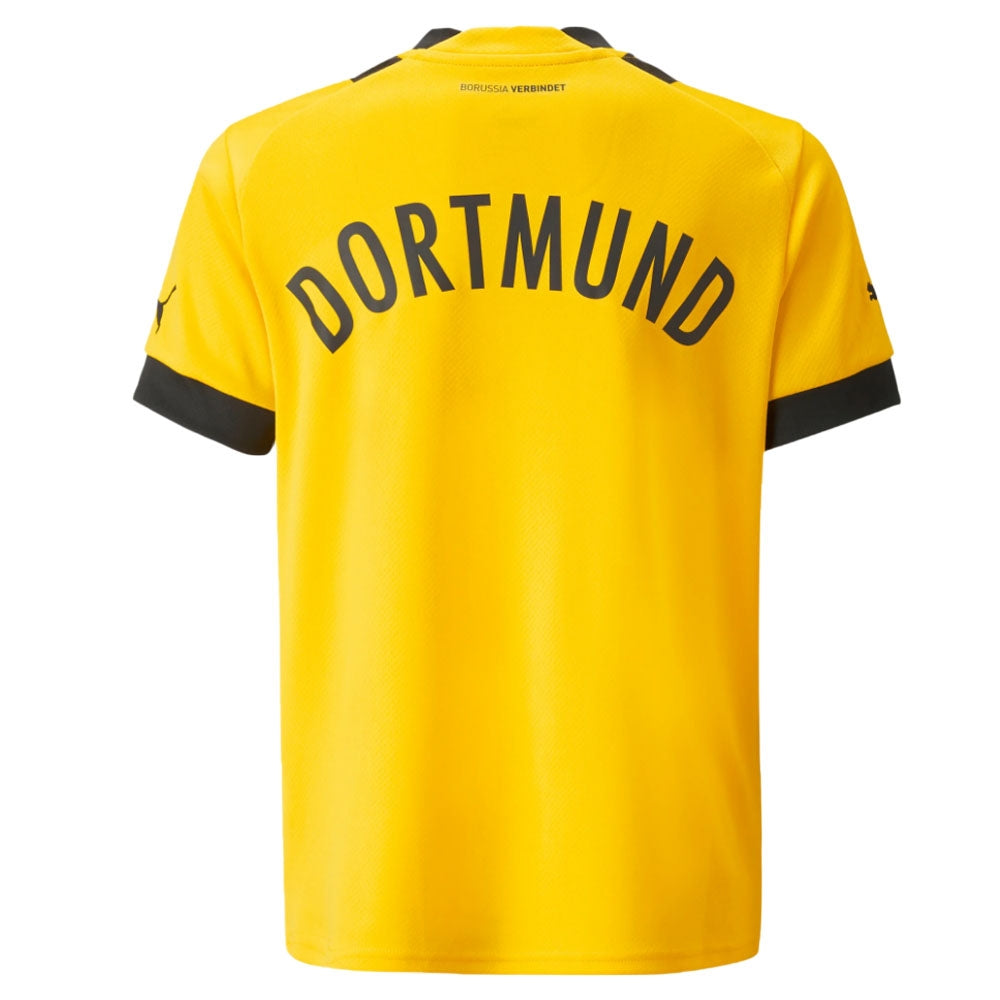 2022-2023 Borussia Dortmund Home Shirt (Kids) (HAALAND 9)_4
