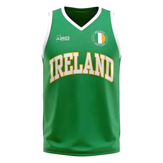 Ireland Home Concept Basketball Shirt_0