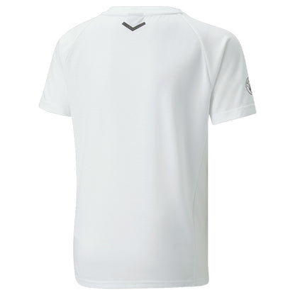 2022-2023 Man City Casuals Tee (White) - Kids_1