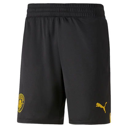 2022-2023 Man City Away Shorts (Black-Red)_1