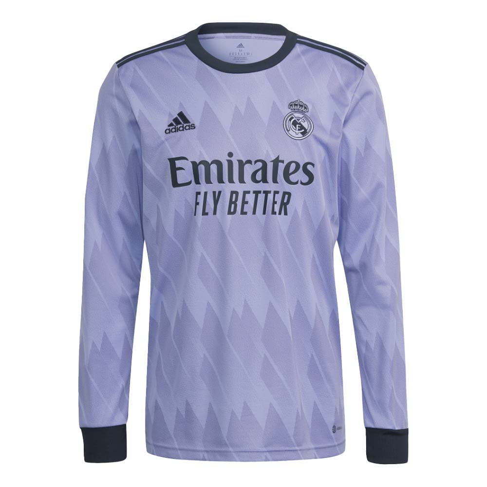 2022-2023 Real Madrid Long Sleeve Away Shirt_1