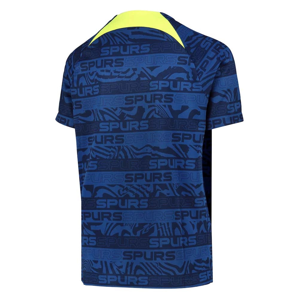 2022-2023 Tottenham Pre-Match Training Shirt (Indigo)_1