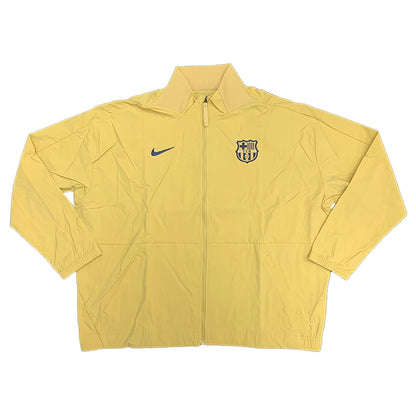 2022-2023 Barcelona Pre-Match Jacket (Gold) - Ladies_1
