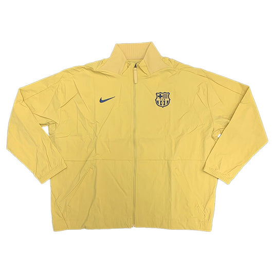 2022-2023 Barcelona Pre-Match Jacket (Gold) - Ladies_1