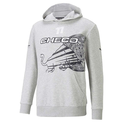 2022 Red Bull Checo Logo Hoodie - Light Grey_1