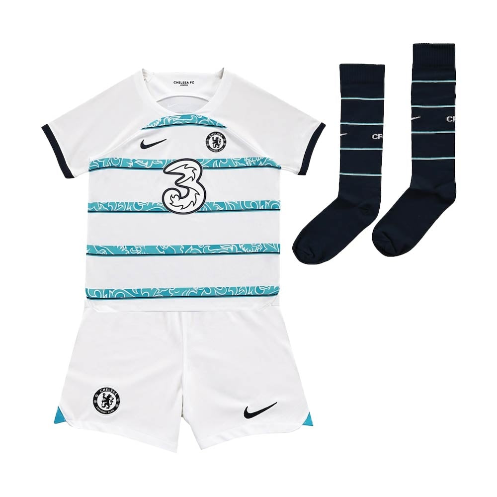 2022-2023 Chelsea Away Little Boys Mini Kit_1