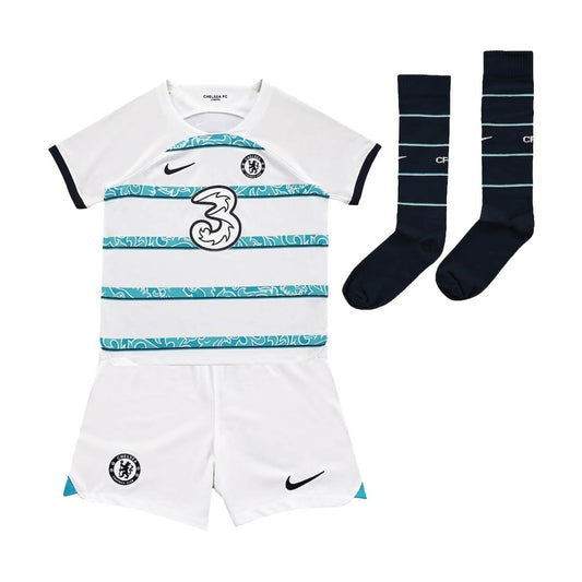 2022-2023 Chelsea Away Little Boys Mini Kit_1