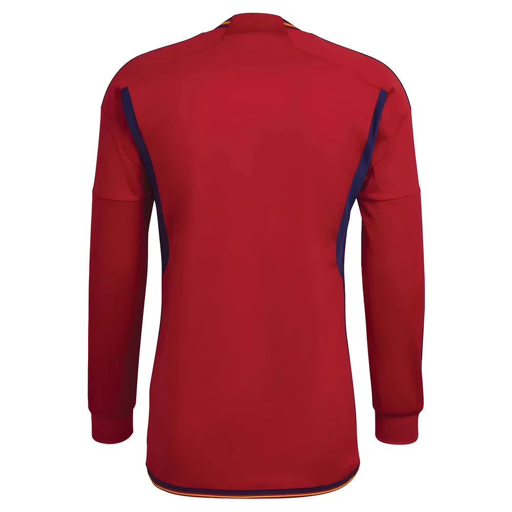 2022-2023 Spain Long Sleeve Home Shirt_1