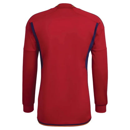 2022-2023 Spain Long Sleeve Home Shirt_1
